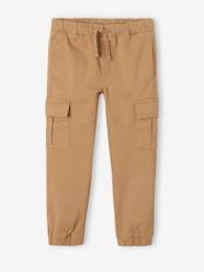 Boys-Trousers-Pull-On Cargo-Type Trousers for Boys