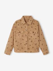 Girls-Coats & Jackets-Floral Jacket for Girls
