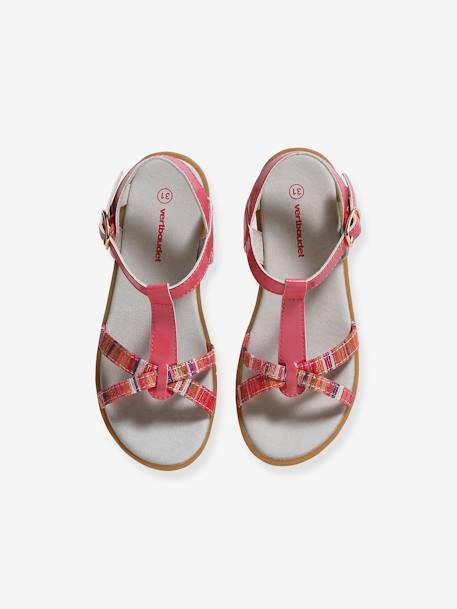 Sandals with Stylish Tassels for Girls set pink 
