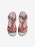 Sandals with Stylish Tassels for Girls set pink 