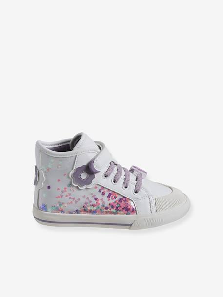 High-Top Trainers for Girls, Designed for Autonomy white 