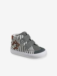 Shoes-Boys Footwear-Trainers-High-Top Trainers with Hook-&-Loop Fasteners for Babies