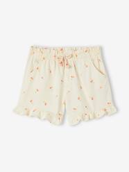Girls-Shorts-Shorts with Ruffles for Girls