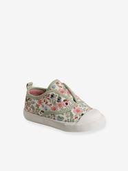 Shoes-Elasticated Canvas Trainers for Babies