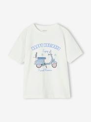 T-Shirt with Scooter Motif for Boys