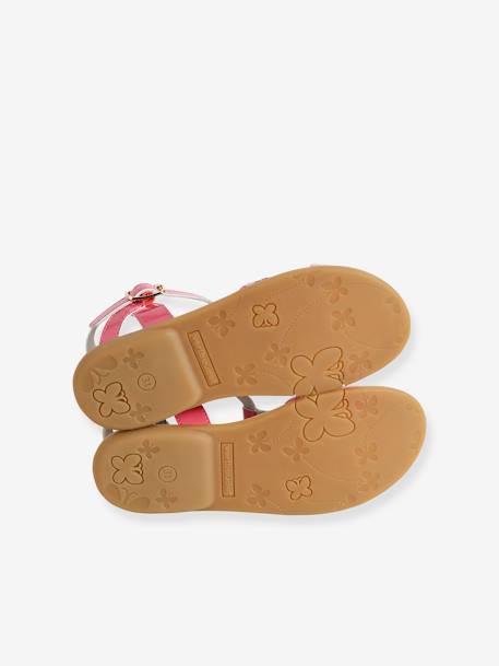 Sandals with Stylish Tassels for Girls set pink 