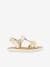 Goa Tresse Love Sandals for Children, by SHOO POM® ecru 