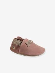 -Elasticated, Soft Leather Slip-Ons for Babies