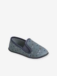 Shoes-Boys Footwear-Slippers-Elasticated Slippers in Canvas for Children