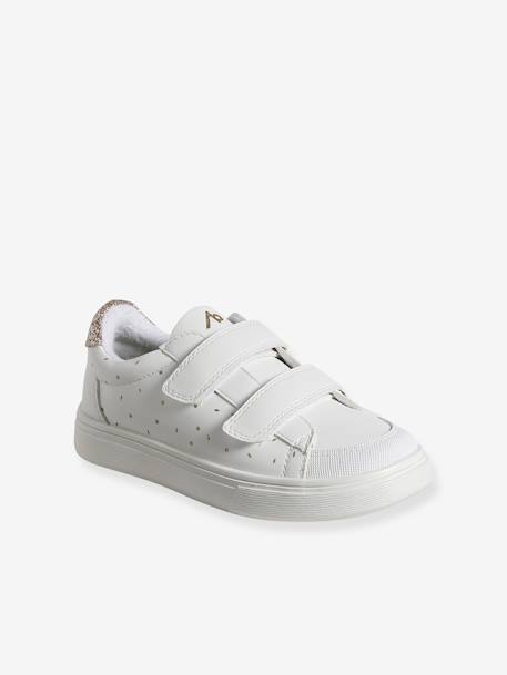 Trainers with Golden Details for Children printed white 