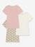 Pack of 3 Short Sleeve T-Shirts by PETIT BATEAU old rose 
