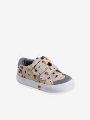 Shoes-Boys Footwear-Trainers-Fabric Trainers with Hook-&-Loop Straps
