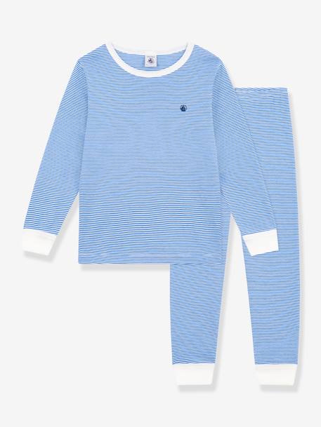 Striped Pyjamas by PETIT BATEAU blue 