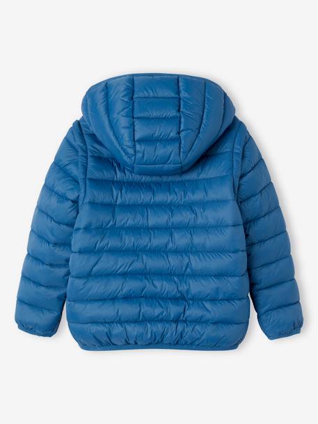 Jacket with Removable Sleeves, for Boys petrol blue 