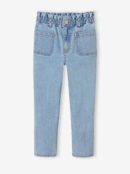 Girls-Indestructible Paperbag-Style Jeans for Girls