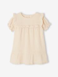 Dress in Cotton Gauze for Babies