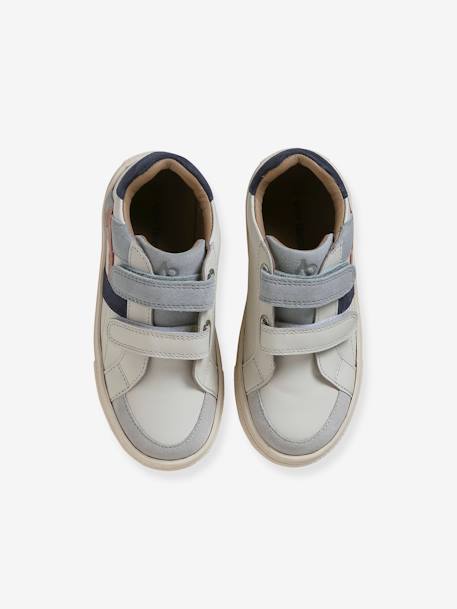 Leather Trainers for Children ecru 