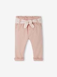 Baby-Trousers & Jeans-Paperbag Trousers with Belt, for Babies