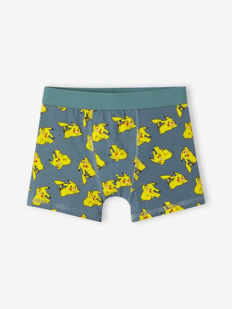 Pack of 3 Pokémon® Boxer Shorts for Children green 