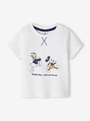 Baby-T-shirts & Roll Neck T-Shirts-T-Shirts-Mickey Mouse Honeycomb T-Shirt for Babies, by Disney®