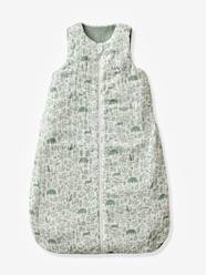 Bedding & Decor-Sleeveless Baby Sleeping Bag with Middle Opening, In the Woods