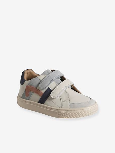Leather Trainers for Children ecru 
