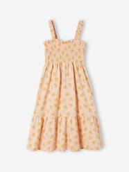 Girls-Dresses-Smocked Strappy Dress, for Girls