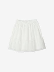 -Glittery Tulle Skirt for Girls