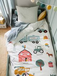 Duvet Cover + Pillowcase Set with Recycled Cotton, Harvest