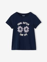 Girls-Tops-T-Shirts-T-Shirt with Message, for Girls