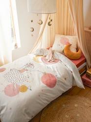 Duvet Cover + Pillowcase Set with Recycled Cotton for Children, Poetry Princess