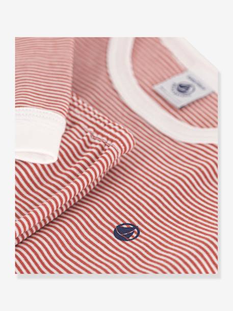 Striped Pyjamas by PETIT BATEAU striped red 