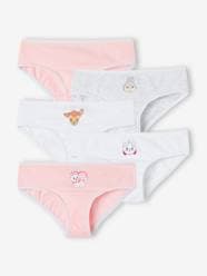 Girls-Underwear-Pack of 5 Disney® Animals Briefs for Children