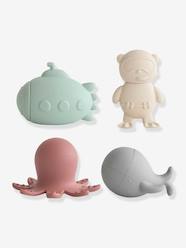 -Set of 4 Sealife Bath Toys - MUSHIE