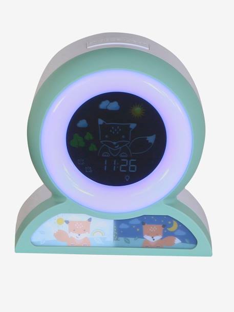 Educational Alarm Clock & Night Light White 