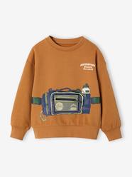 Boys-Cardigans, Jumpers & Sweatshirts-Sweatshirts & Hoodies-Sweatshirt with Zipped Pocket for Boys