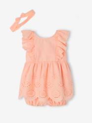Occasion Wear Outfit for Babies: Dress, Bloomer Shorts & Hairband