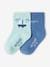 Set of 2 Pairs of 'matelot' Socks for Baby Boys blue 