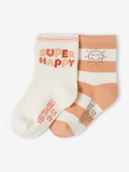 Baby-Socks & Tights-Pack of 2 Pairs of Socks for Baby Boys