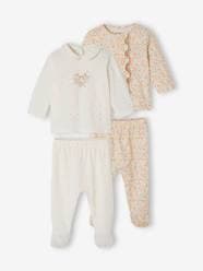 Baby-Pyjamas-Pack of 2 Pyjamas in Jersey Knit for Babies
