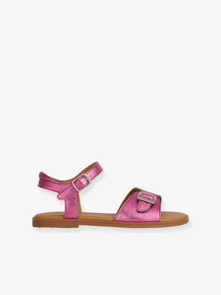 Sandals for Children, J4535 Karly Girl by GEOX® fuchsia 