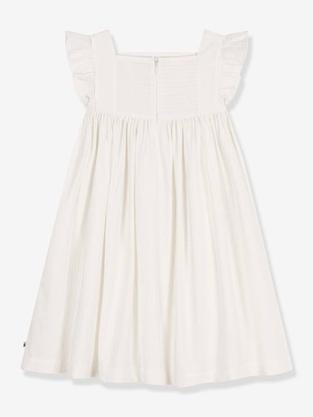 Sleeveless Dress by PETIT BATEAU white 