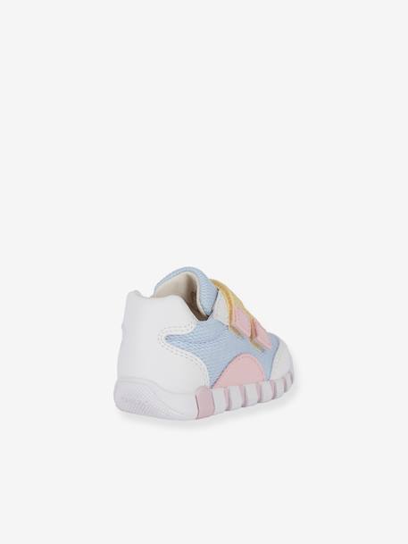 B3558A B Iupidoo Boy Trainers for Babies by GEOX®, Designed for First Steps white 
