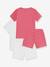 Pack of 2 Short Pyjamas for Boys by PETIT BATEAU striped red 