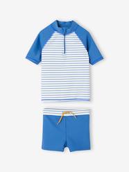 Boys-Swim & Beachwear-UV Protection Swim T-Shirt + Shorts for Boys