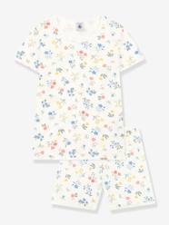Girls-Nightwear-Short Pyjamas for Girls by PETIT BATEAU