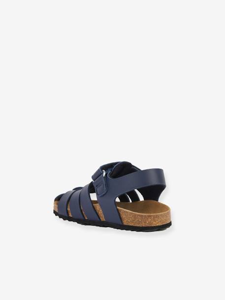 Sandals for Children, J458LA Ghita Boy by GEOX® navy blue 