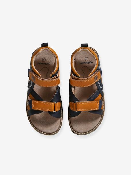 Open Sandals for Children, Designed for Autonomy navy blue 
