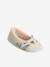 Ballet Pump Slippers with Velour Interior for Children ecru 