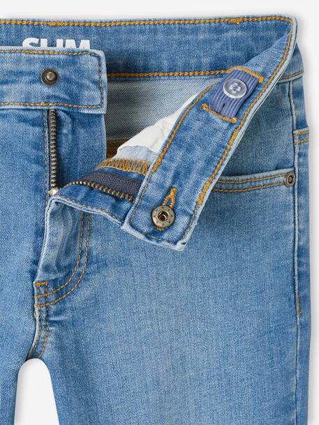 Slim morphological jeans for boy size large Dark Blue+Dark Grey+Denim Blue+denim grey+double stone 